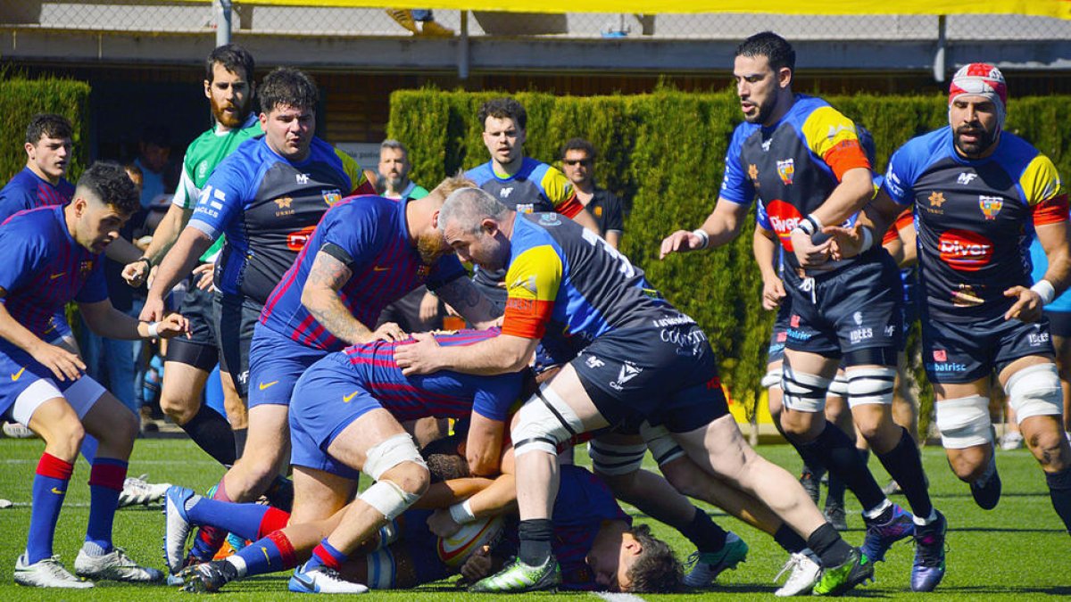 El VPC Andorra va guanyar el títol de Divisió d'Honor Catalana contra el Barça fa dues setmanes.