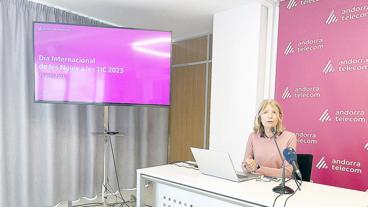 Presentació del Dia de les noies a les TIC 2023.