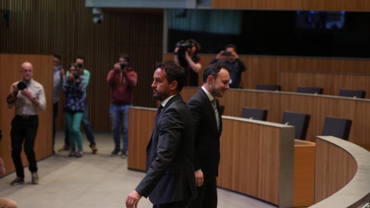 Espot i López al Consell General.