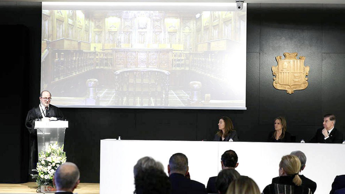 L'obertura de l'any judicial.