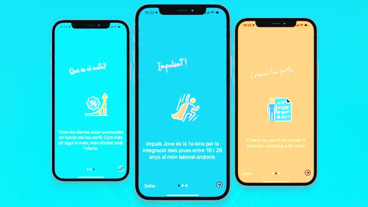 La borsa de treball té una aplicació i una web.