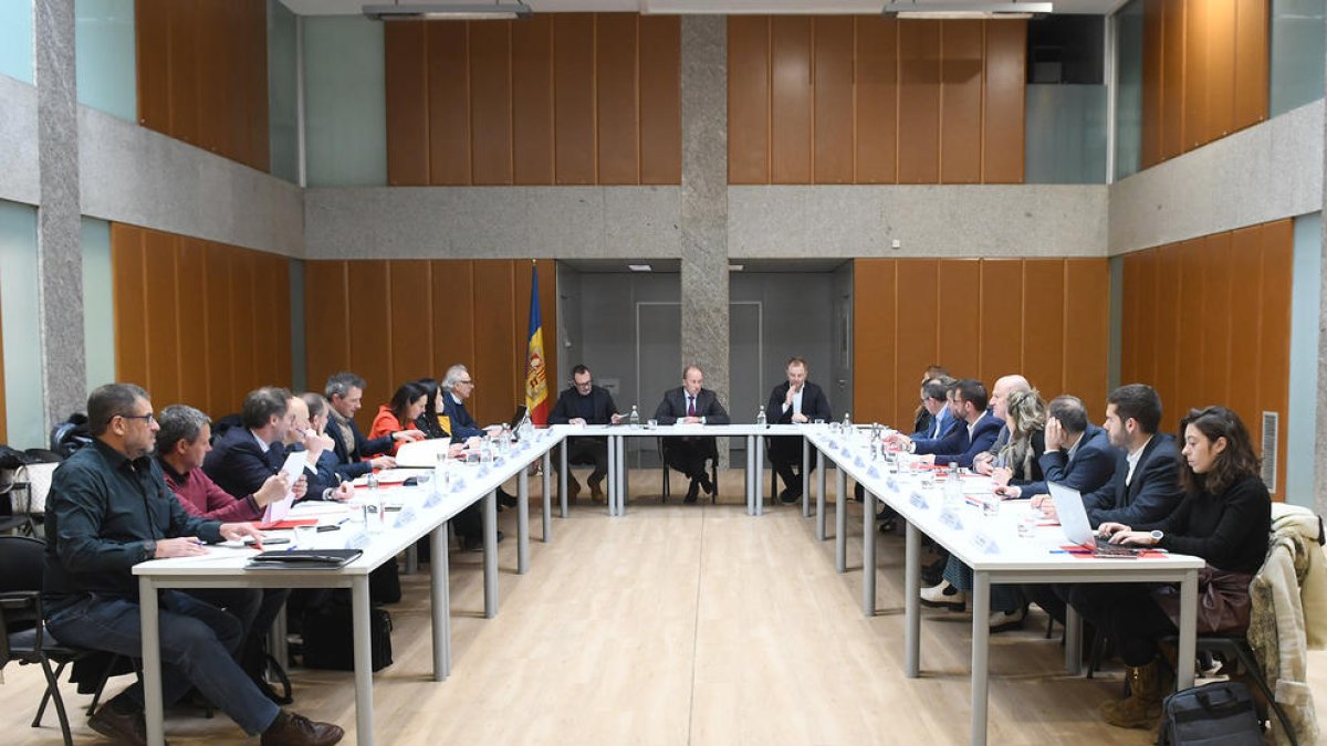 1a Reunió de la Comissió Nacional de Protecció Civil