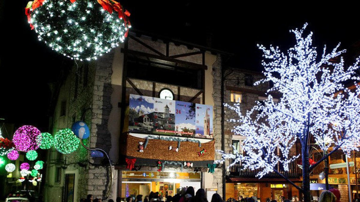 Enllumenat de Nadal.