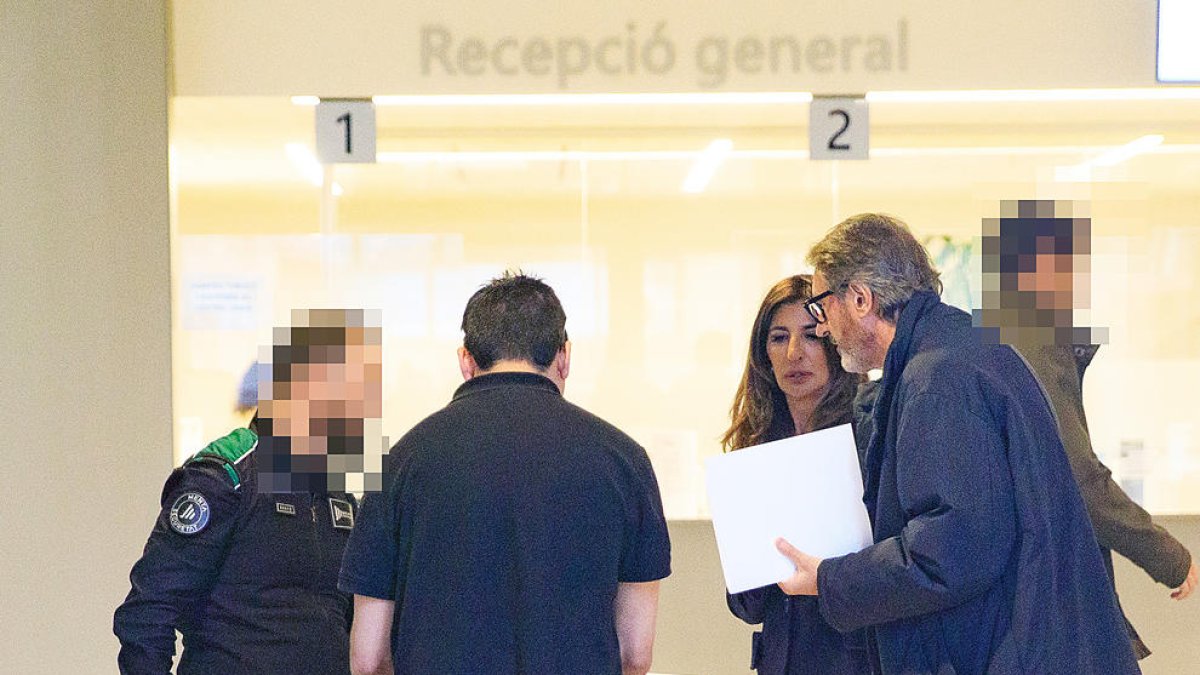 Higini Cierco, a la seu de la Justícia la setmana passada.