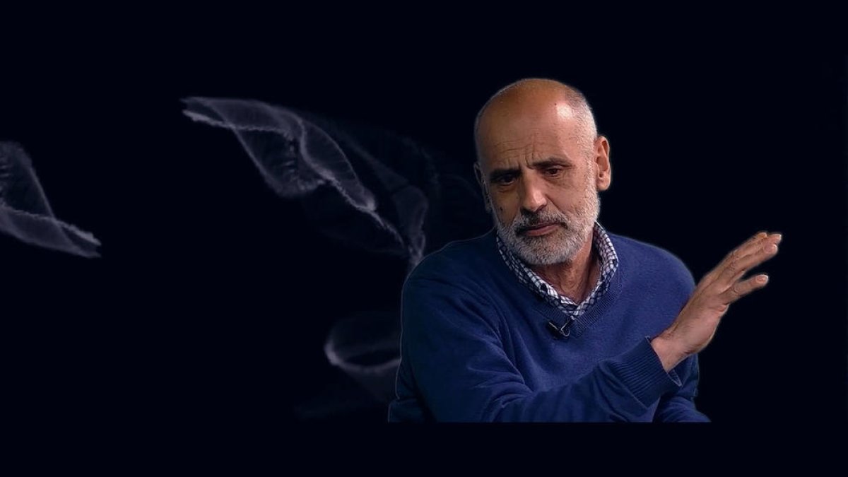 Martí, en un moment de l'entrevista al programa 'ADN', de Diari TV.