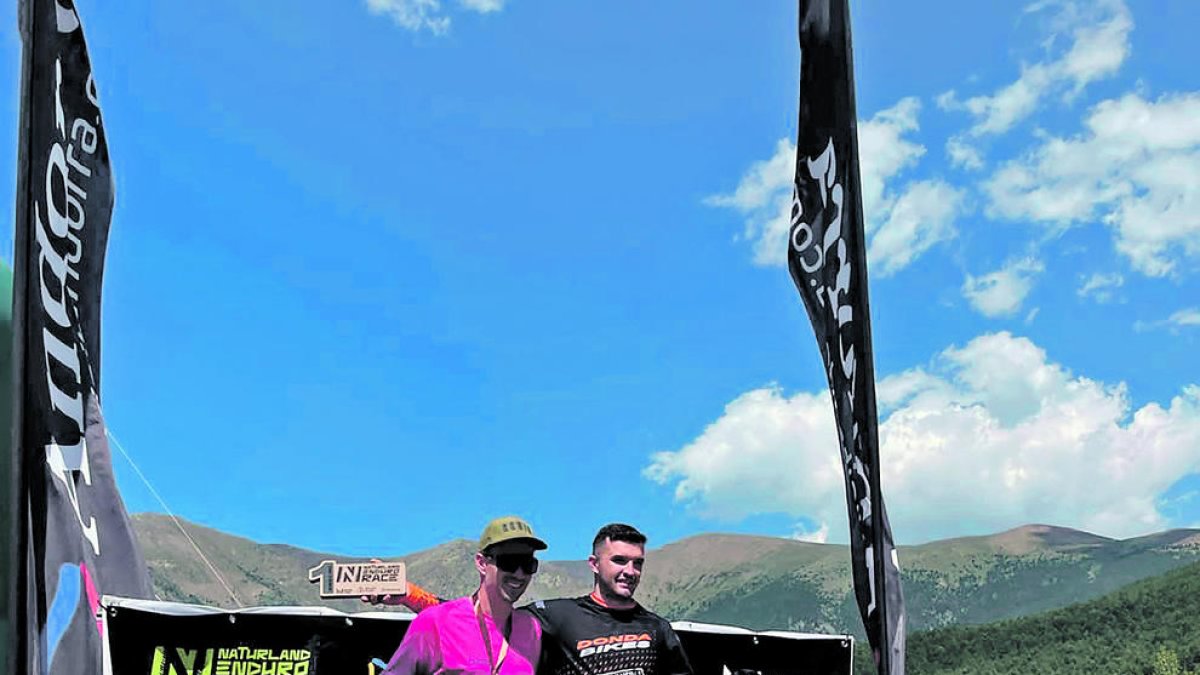 Podi de la Naturland Enduro Race, ahir.