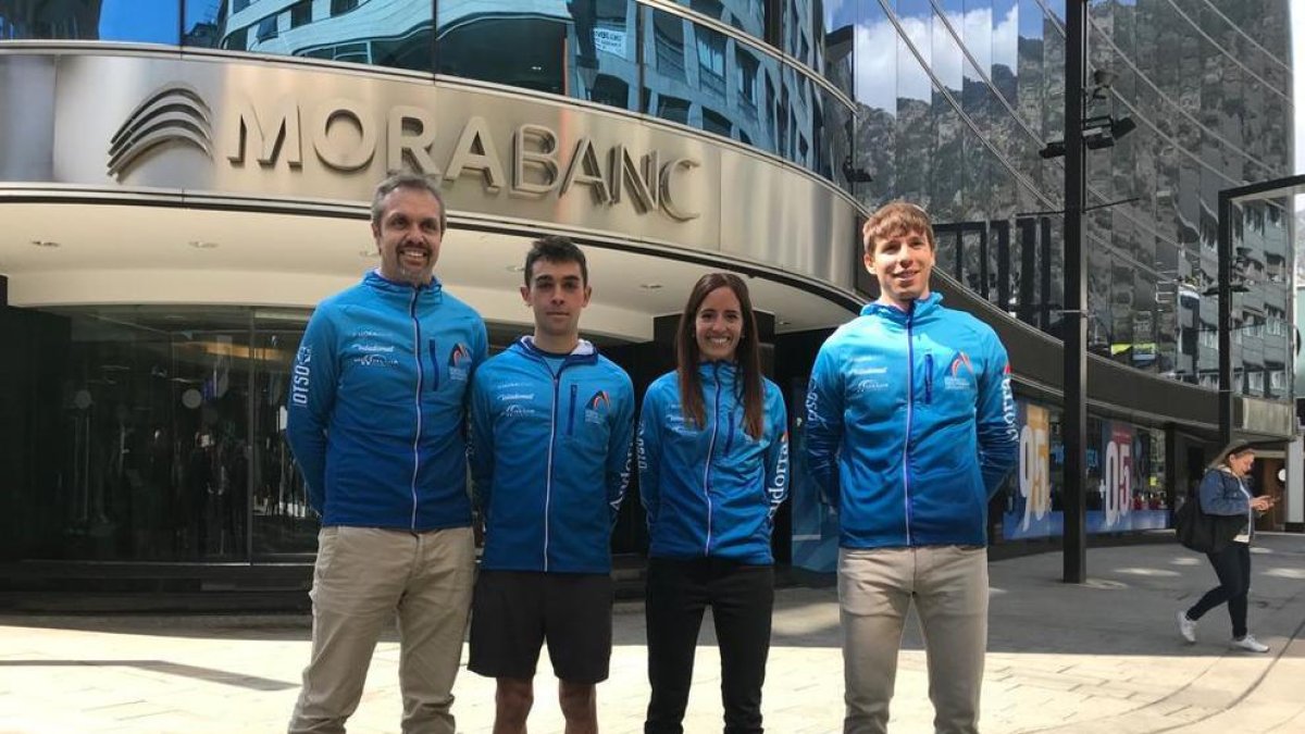 Fabrizio Gravina, Marc Gasa, Ari Fenés i Arnau Soldevila.