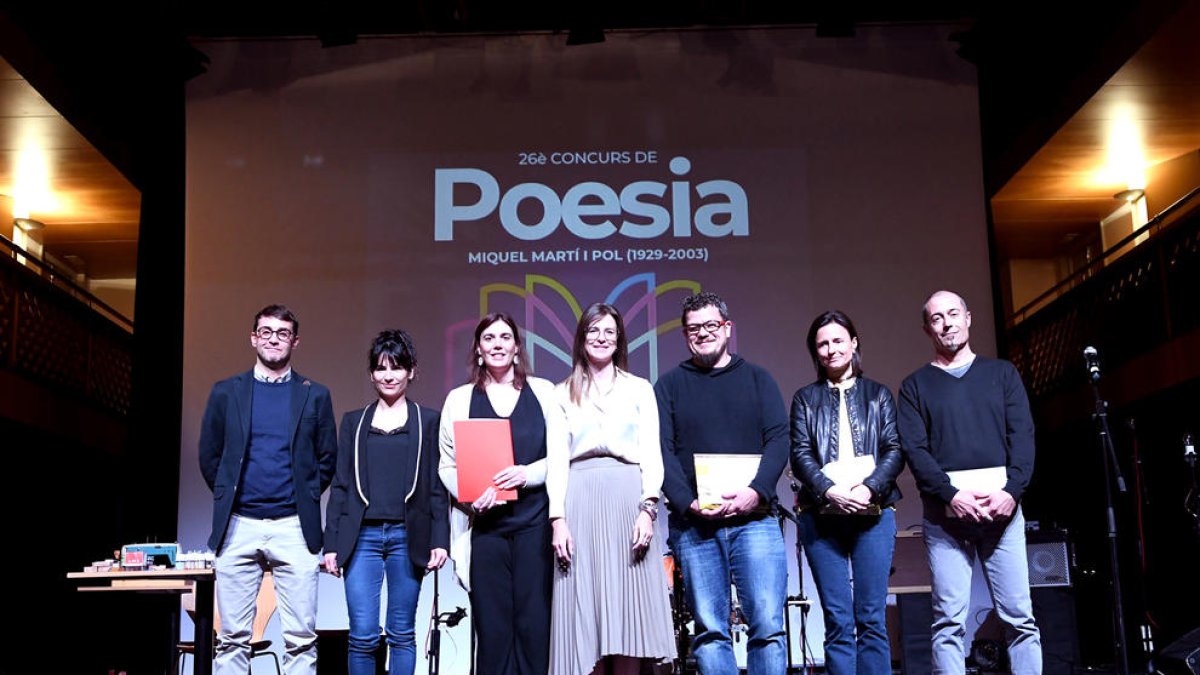 Lliurament 26é Concurs de Poesia Miquel Martí i Pol