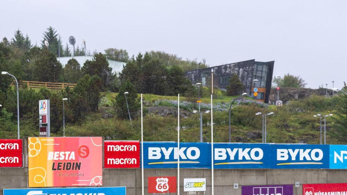 Entrenament de l'Atlètic a Islàndia.