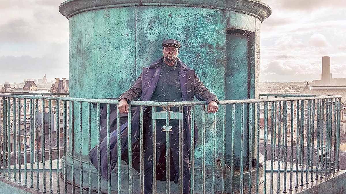 Omar Sy en el paper d'Assane Diop a 'Lupin'.