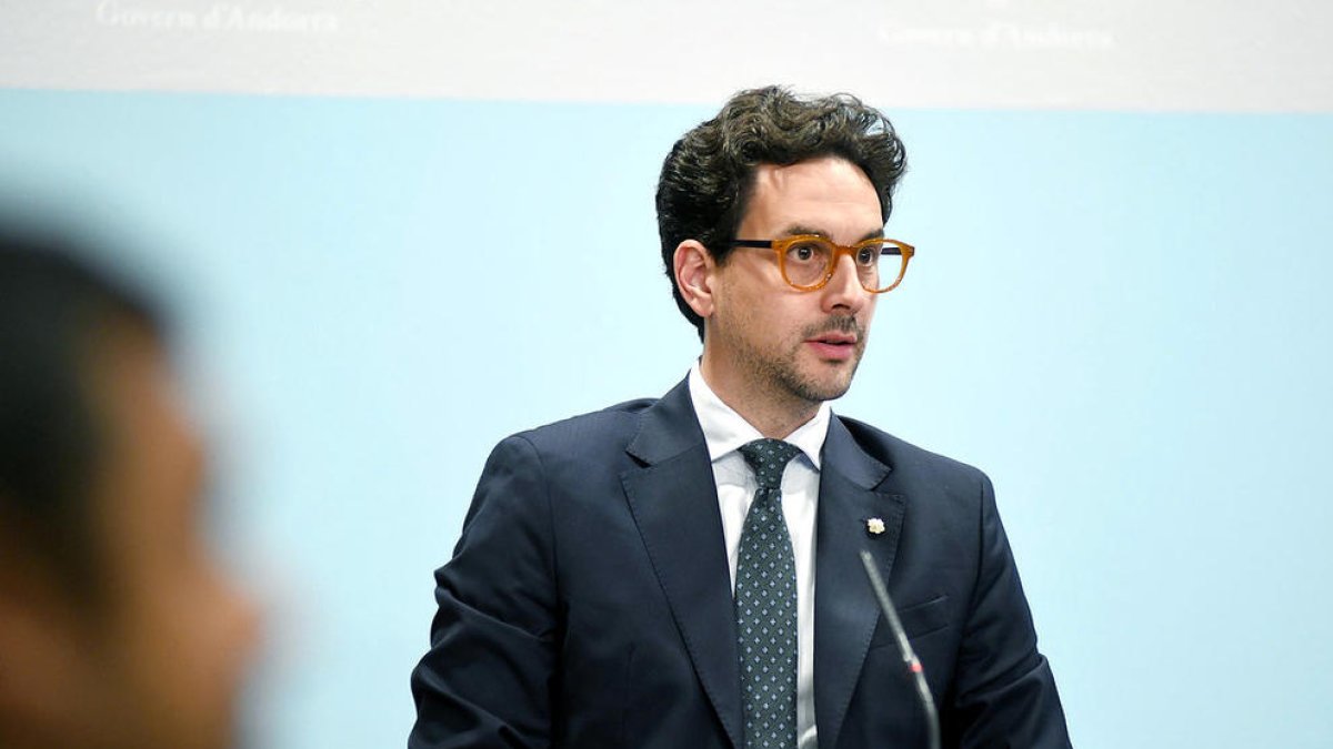 El portaveu del Govern, Guillem Casal, va anunciar ahir els nomenaments.