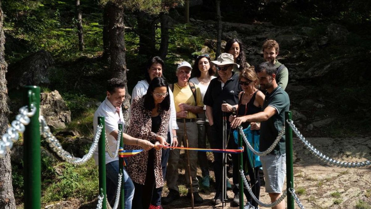 Inauguració del camí.