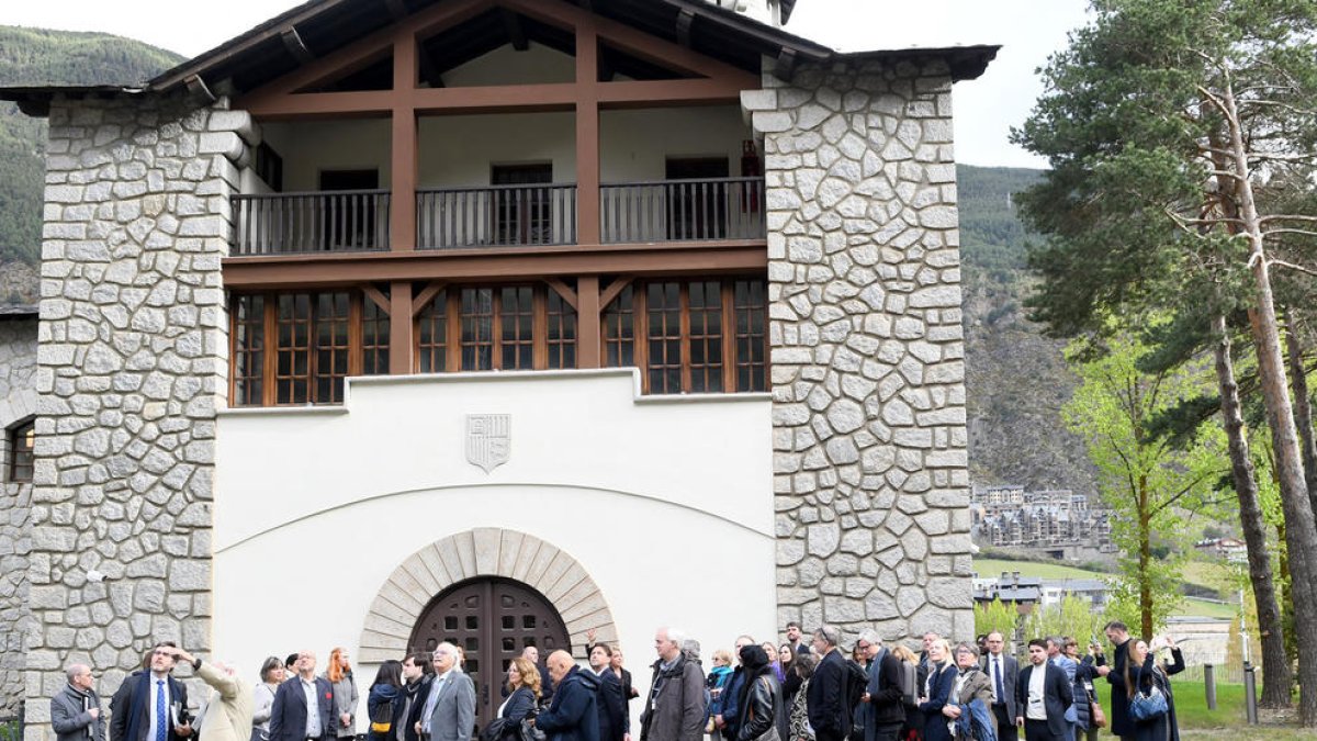 Ubach a l'acte d'obertura de la 7a Reunió Informal de les Comissions Nacionals per la UNESCO