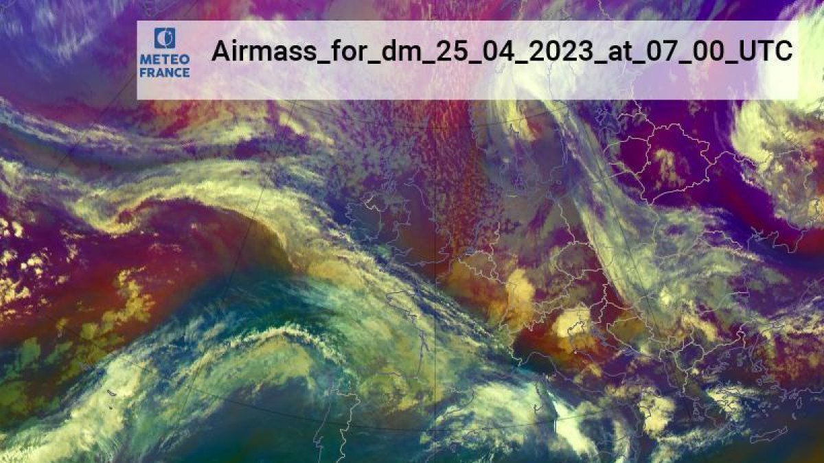 Mapes de la previsió del temps d'avui