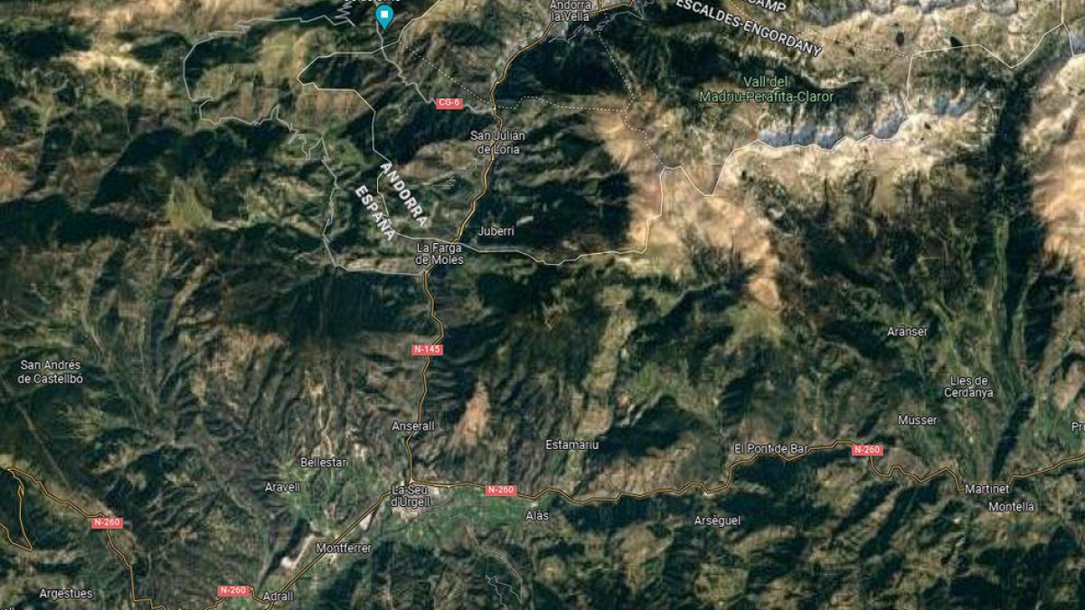 L'epicentre del terratrèmol s'ha situat a Nabiners