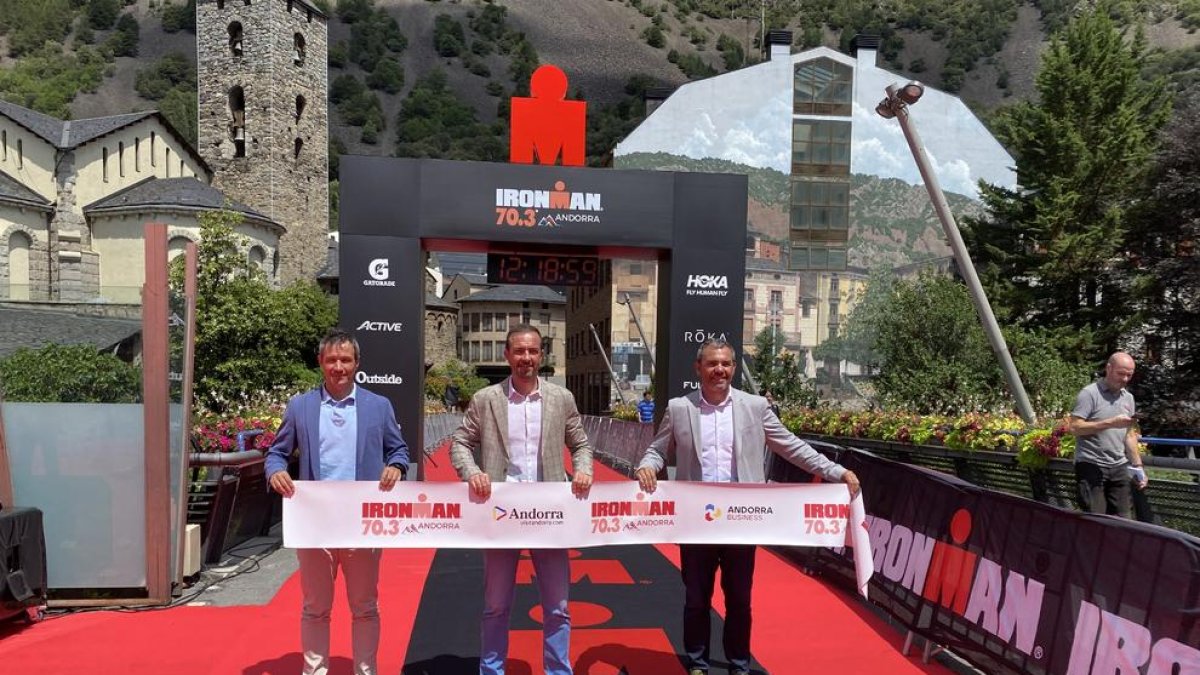 Presentació de l'IRONMAN 70.3 Andorra