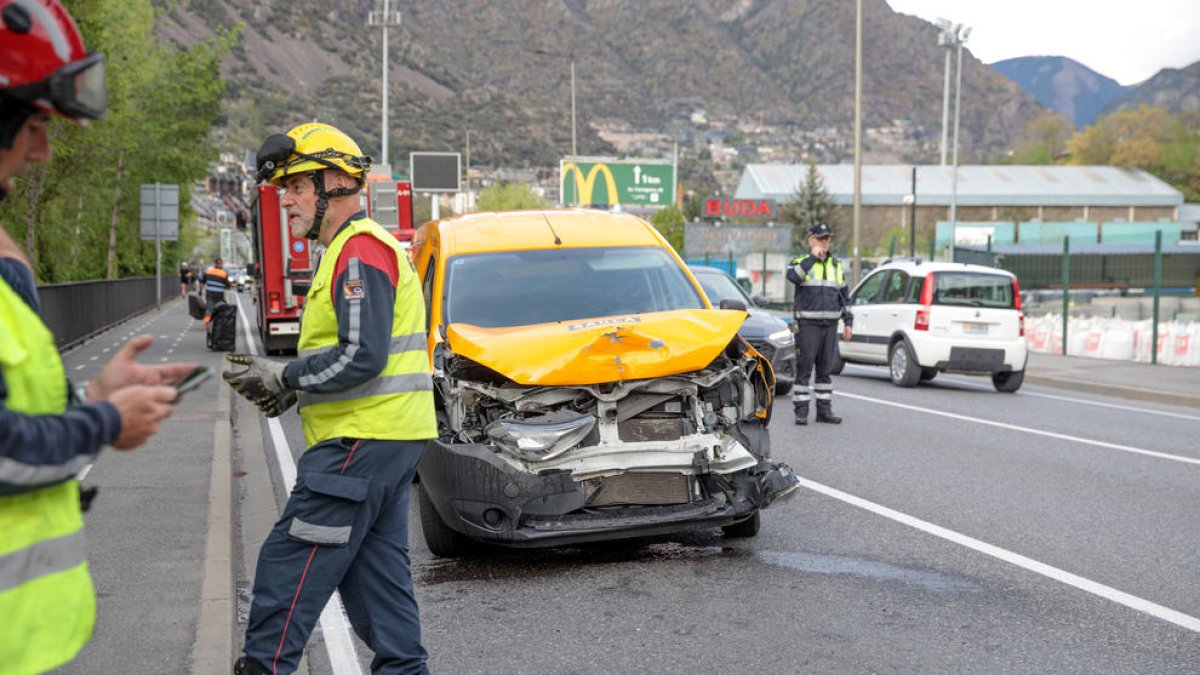L'accident ocorregut a l'avinguda Salou.