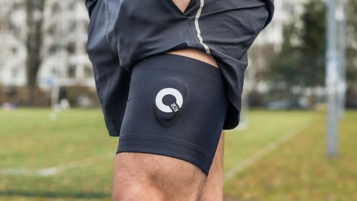 Sensor d'entrenament dels esportistes de l'emprea Qlac