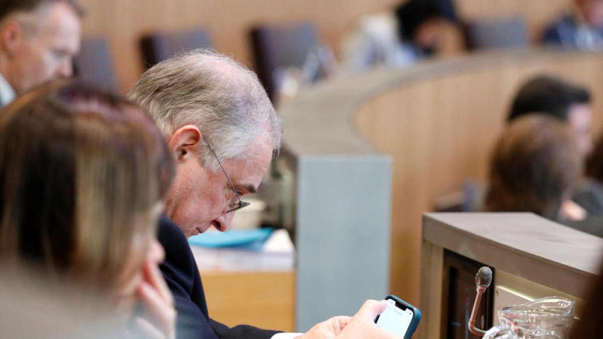 El ministre de Salut en funcions, Albert Font.