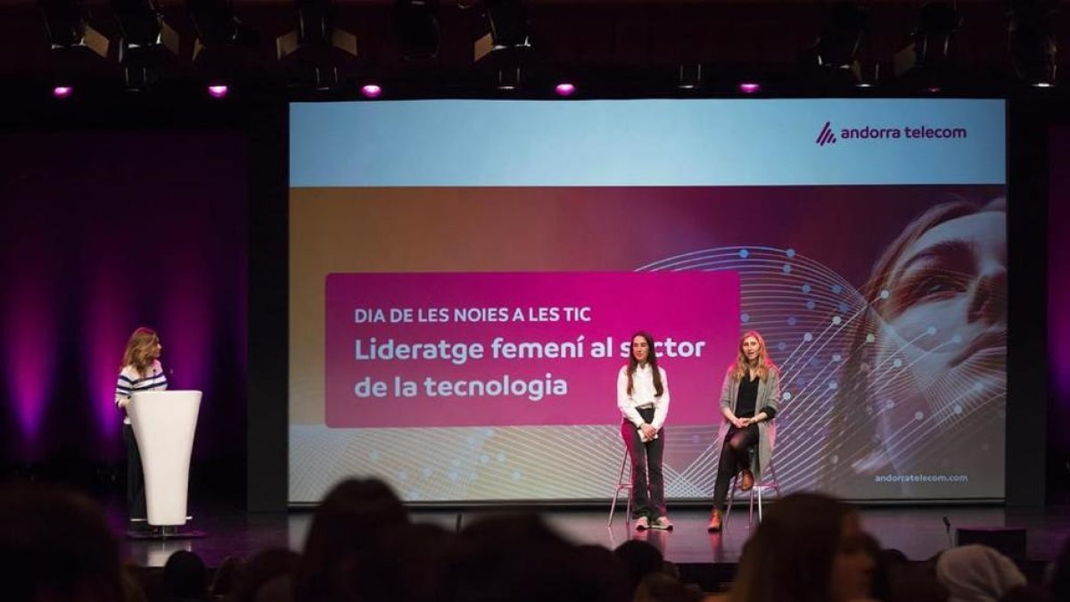 Jornada de lideratge femení al sector de les TIC, aquest matí a l'auditori del Centre de Congressos d'Andorra la Vella
