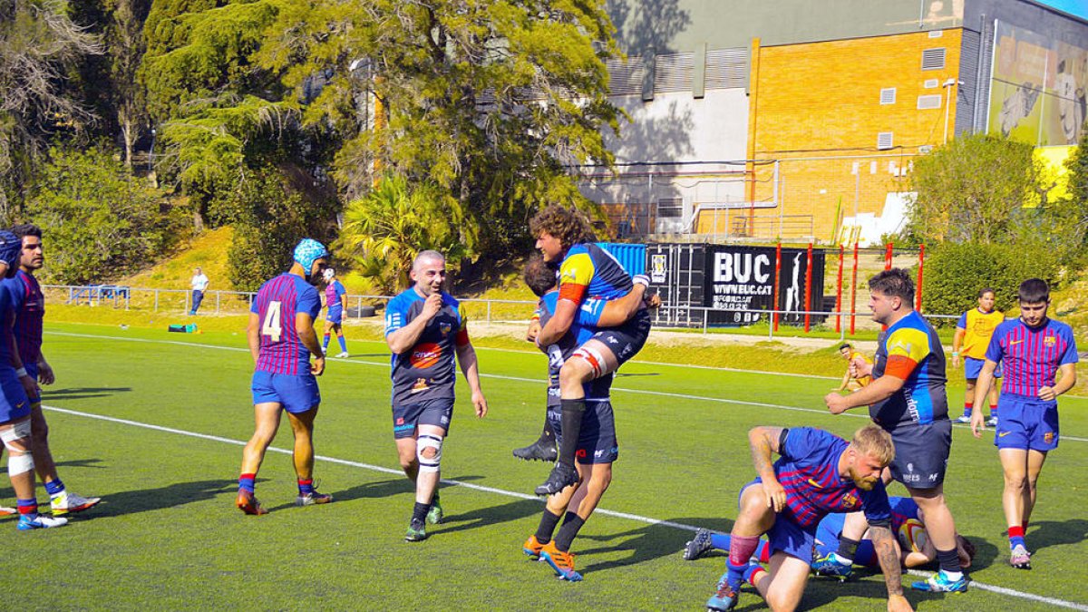 El VPC Andorra en un partit d'aquesta temporada.