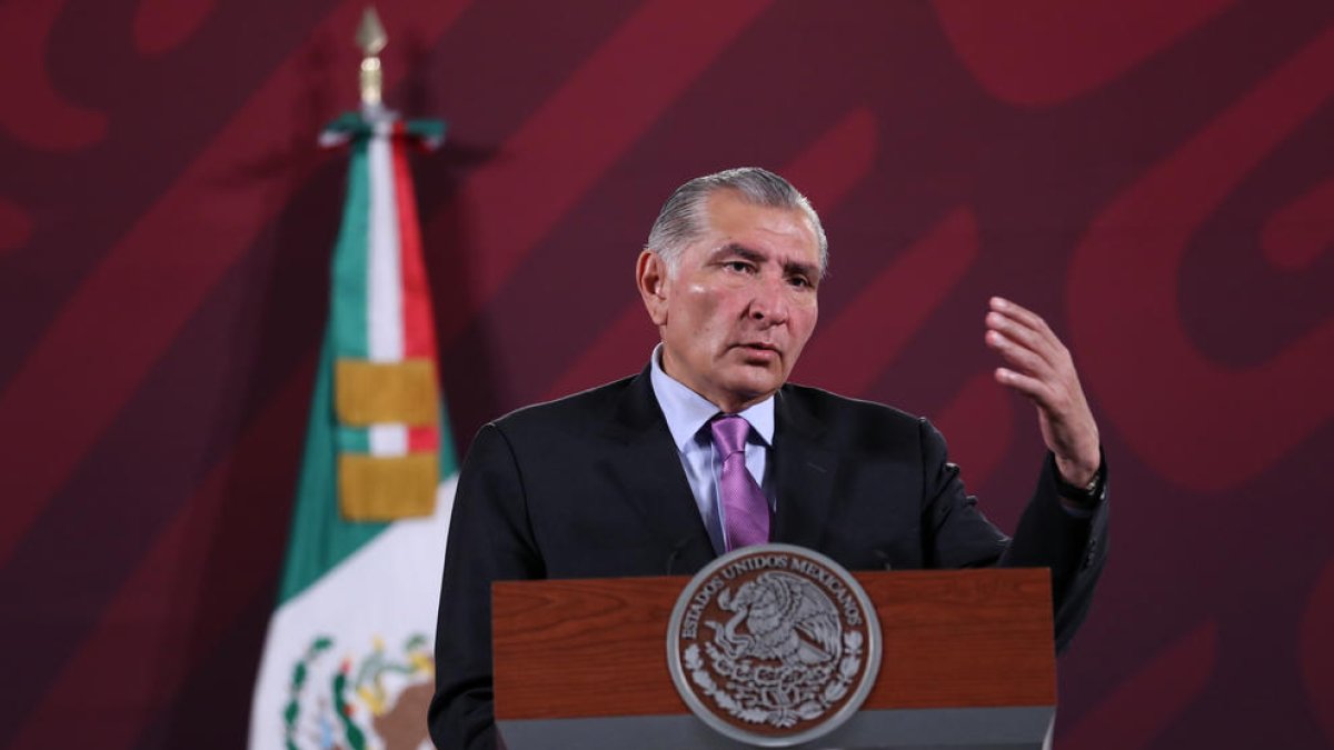 El secretari de governació, Adán Augusto López.