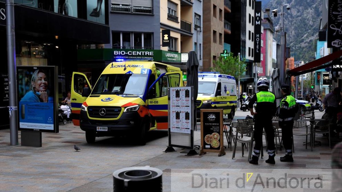 L'avinguda Carlemany ara mateix