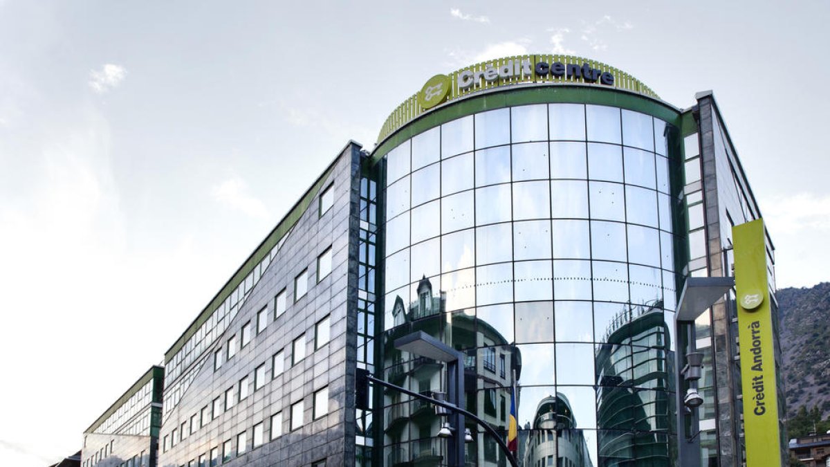 Crèdit Andorrà va tancar l'any passat amb 43,1 milions de beneficis.