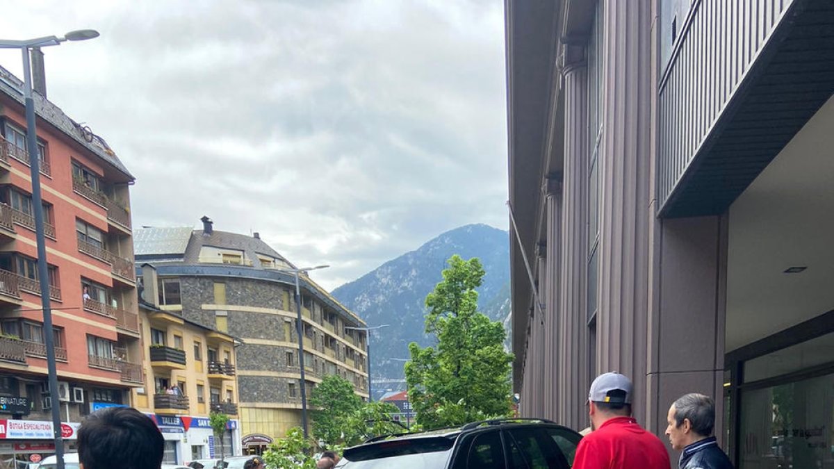 Accident a l'avinguda Tarragona