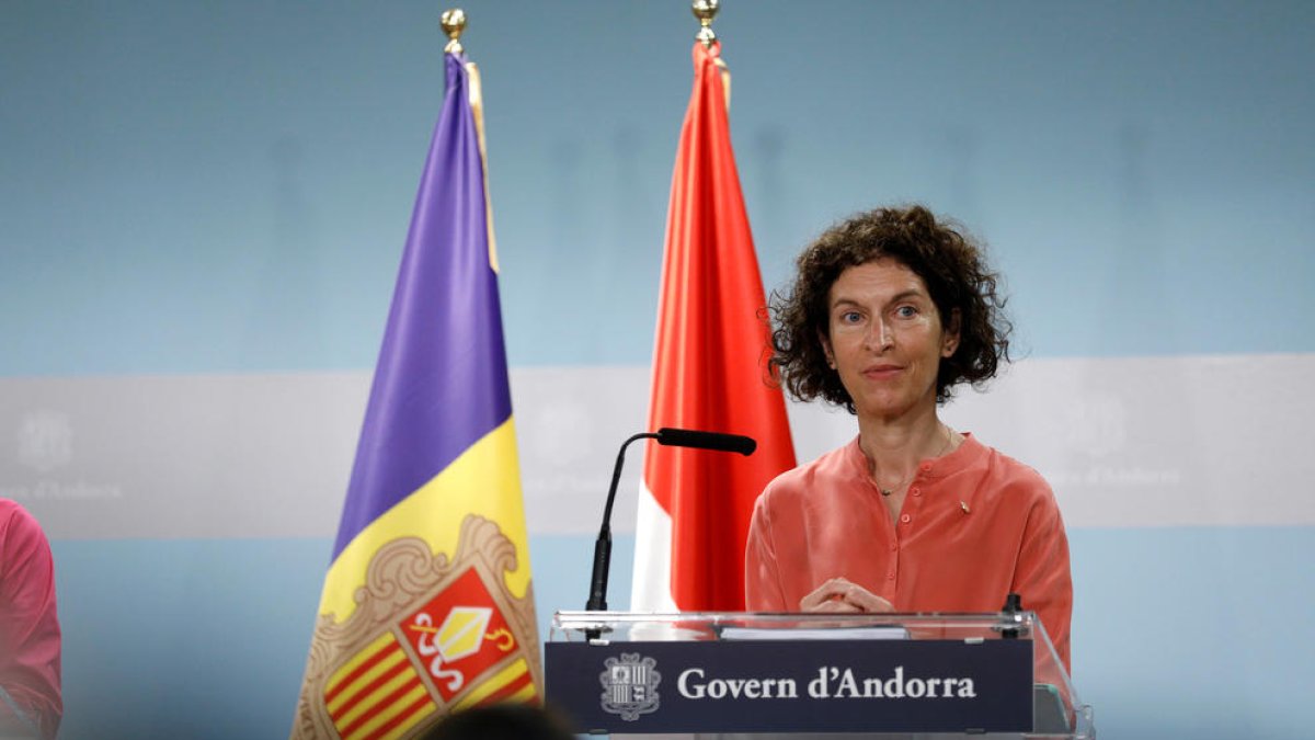 La ministra d'Afers Exteriors en funcions.