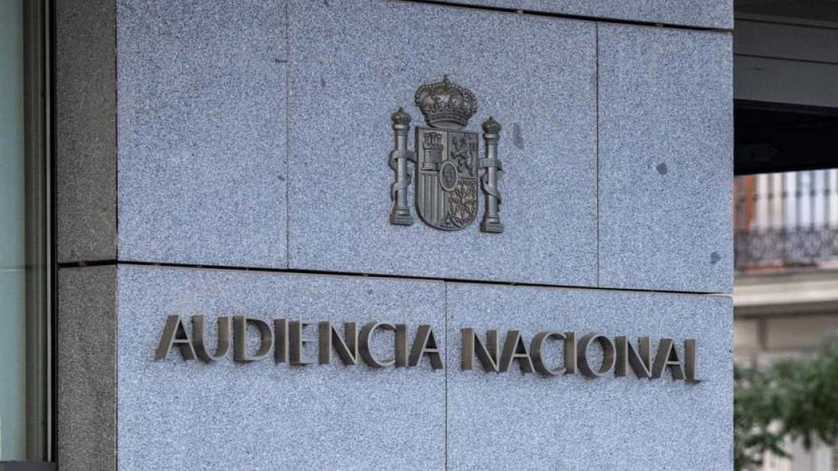 Façana de l'Audiència Nacional espanyola.