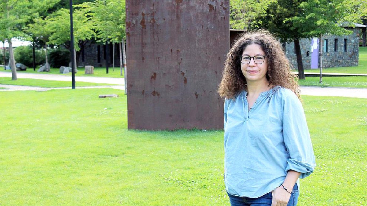 Patricia Bragança al centre de la capital.