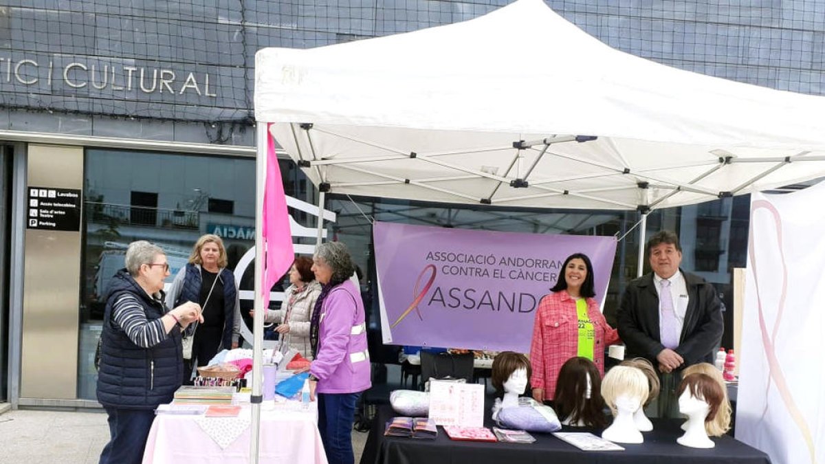 El president d'Assandca, Josep Saravia, en un acte de l'entitat.