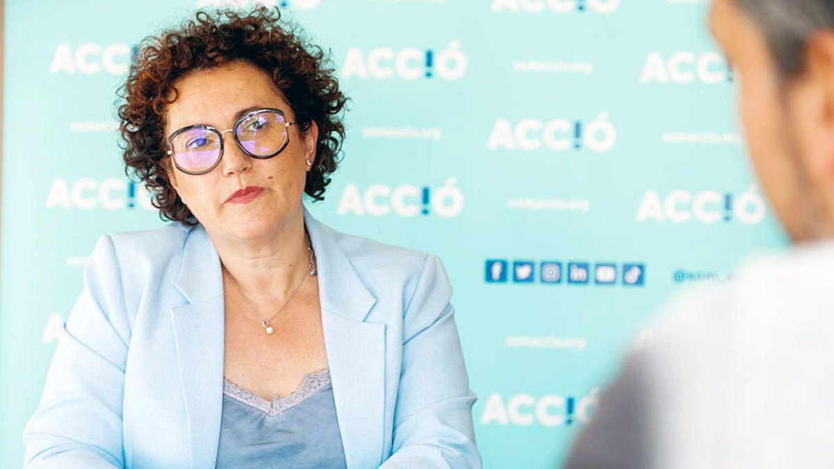Judith Pallarés, líder d'Acció.