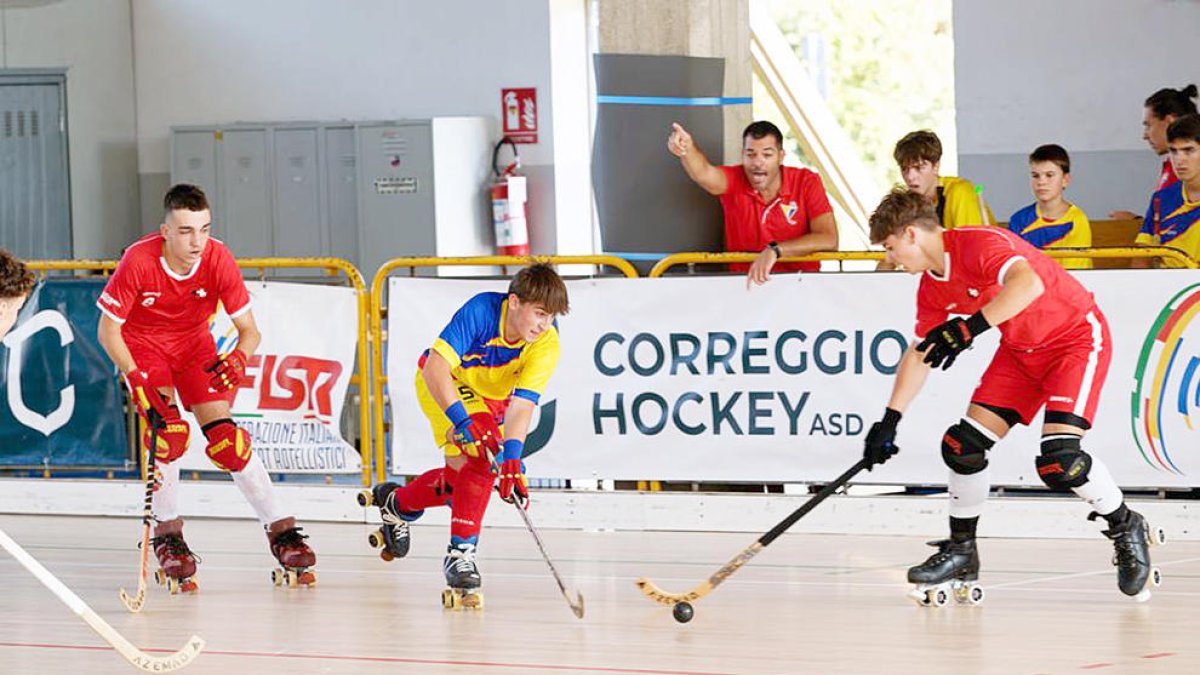 Duel de la sub 17 davant de Suïssa.