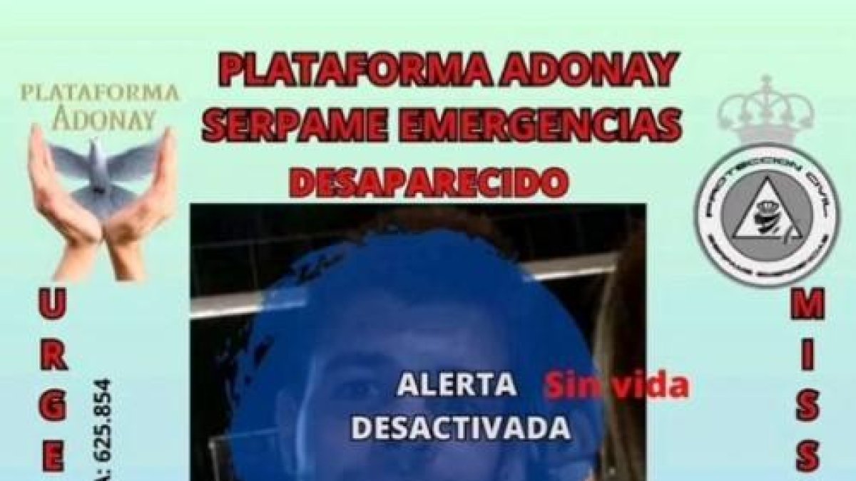 La plataforma Adonay ha donat per finalitzada la recerca