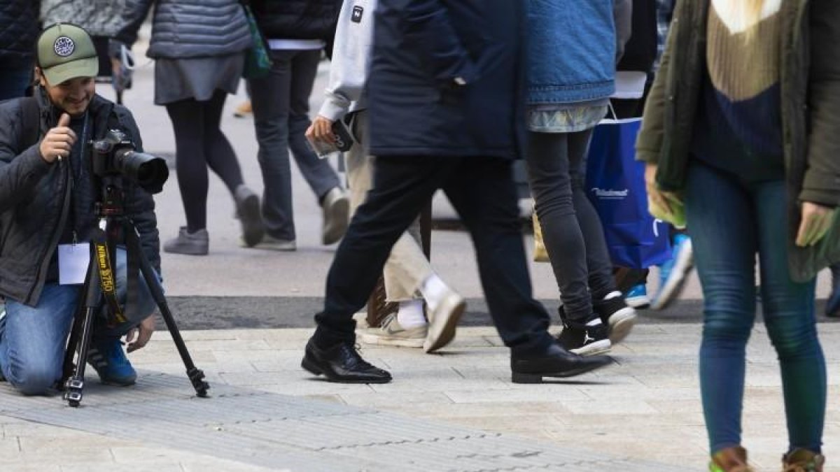 Un participant en una edició anterior del concurs
