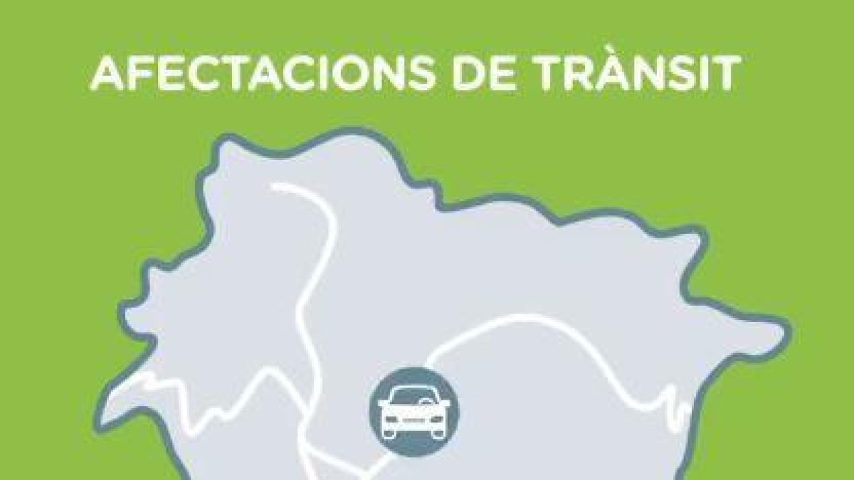 Tancaments per la marxa ciclista Haute Route Andorre