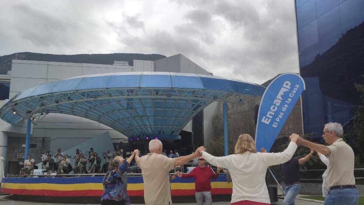 Celebració del 34è Aplec de la Sardana a Encamp