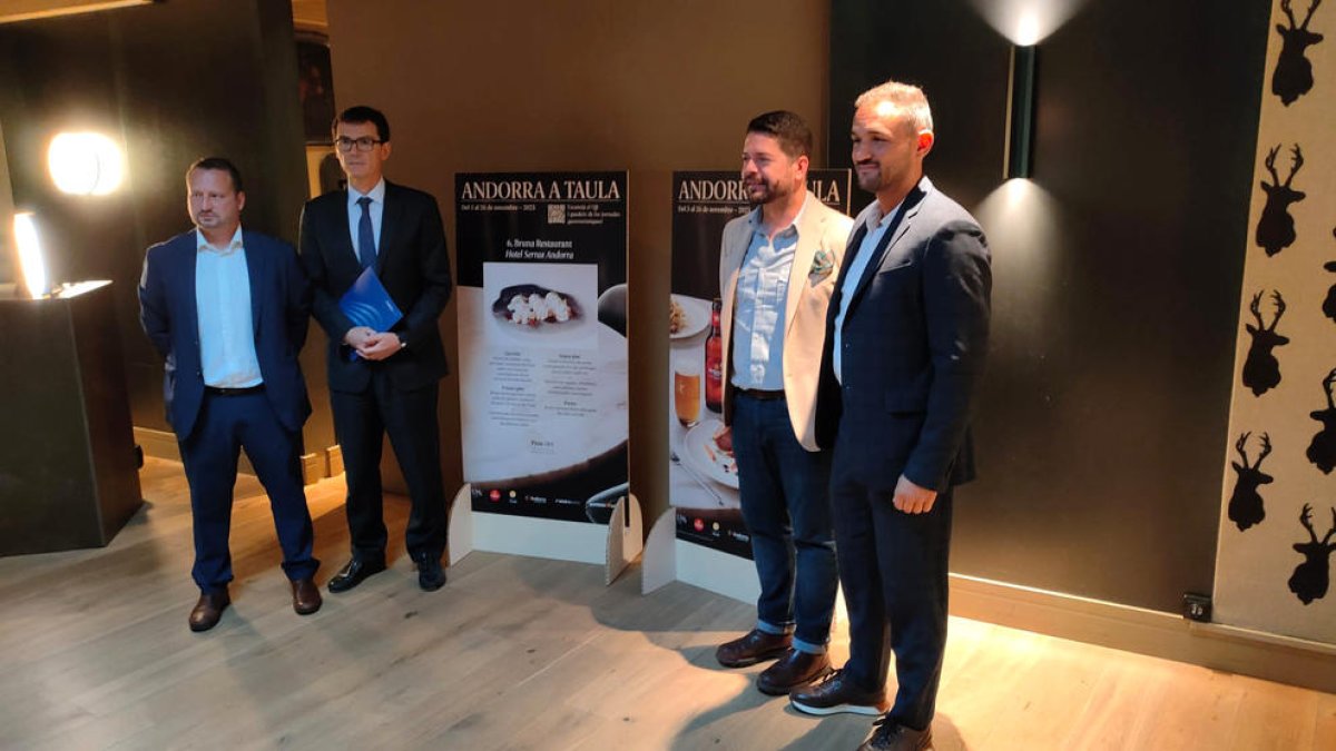 Presentació de les jornades d'Andorra a Taula.