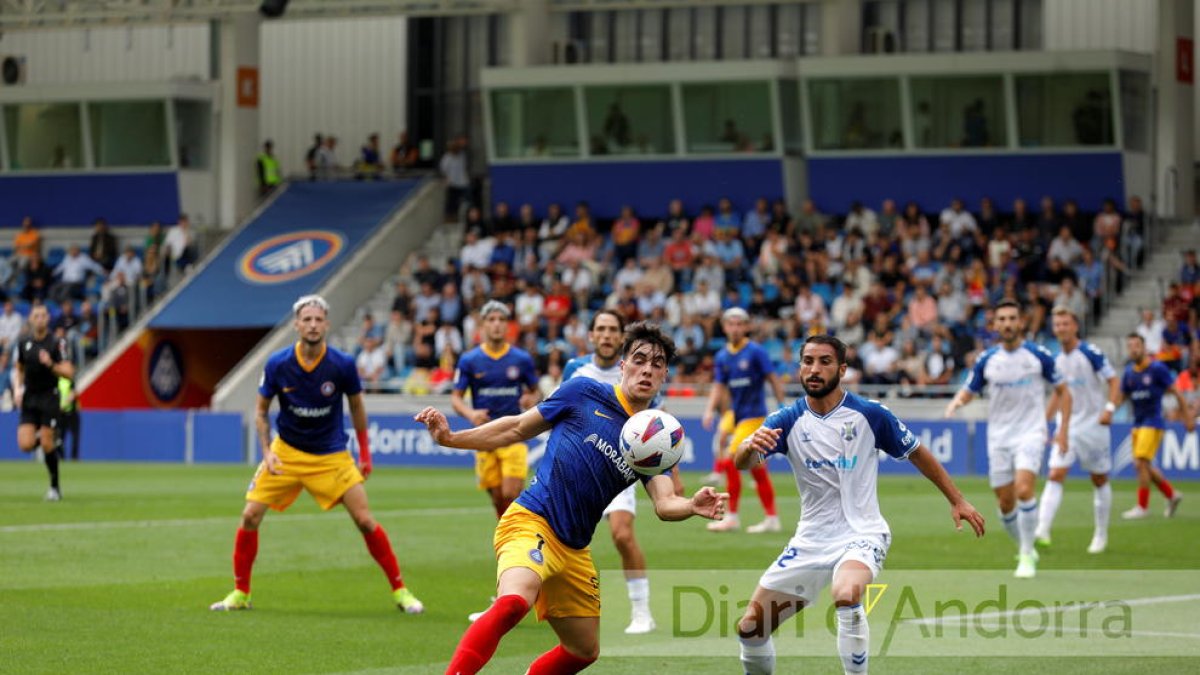 Derrota de l'FC Andorra contra el Tenerife (0-1)