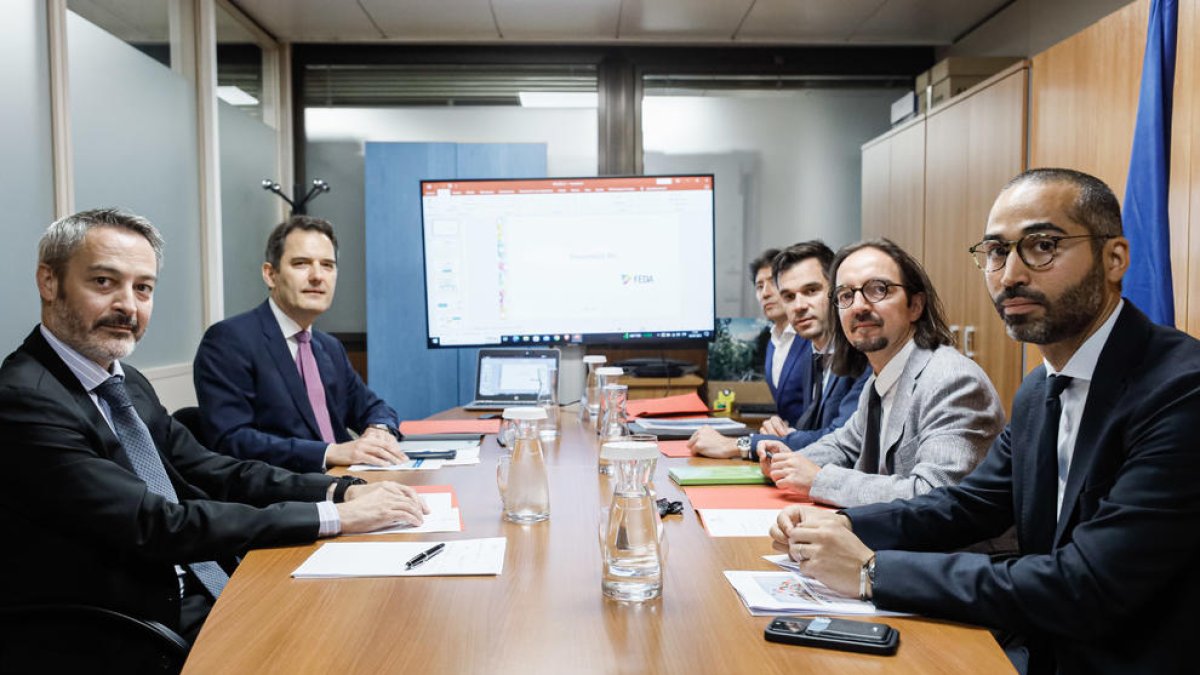 Visita tècnica de la delegació del Banc Europeu d'Inversions