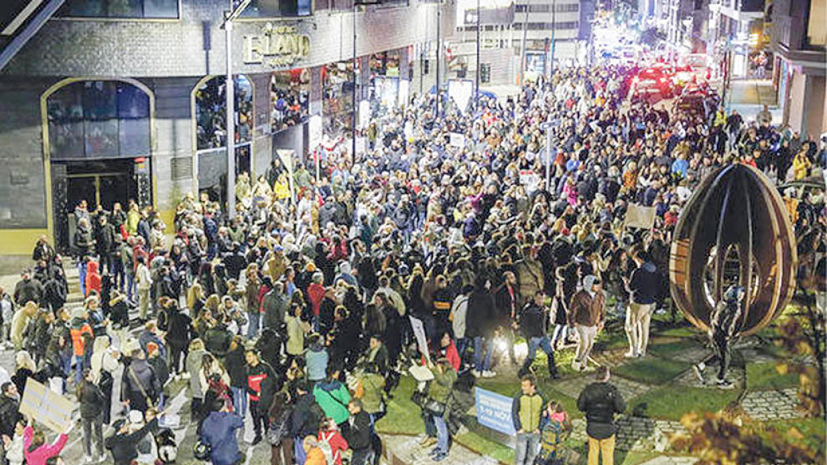 Manifestació històrica per un habitatge digne.