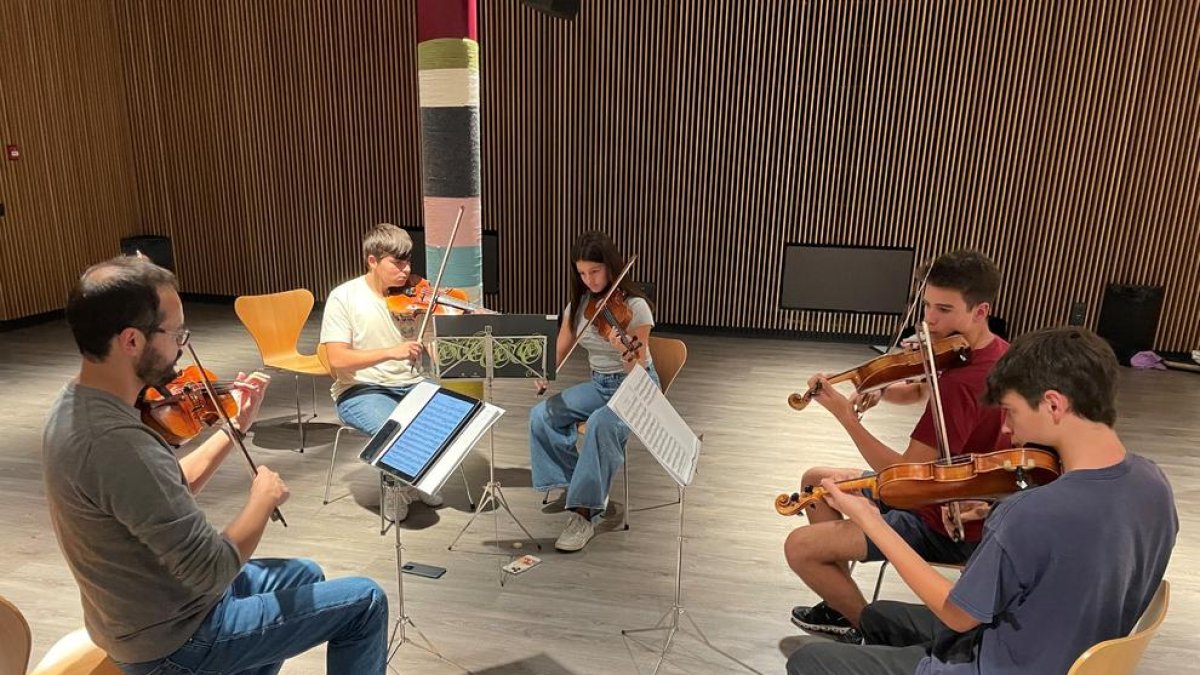 Assajos pel concert '30'