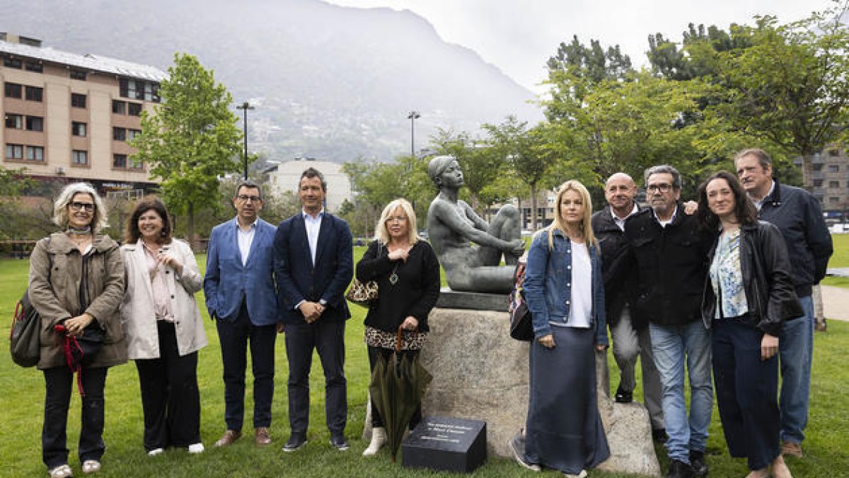 Presentació del premi d'escultura d'Andorra la Vella