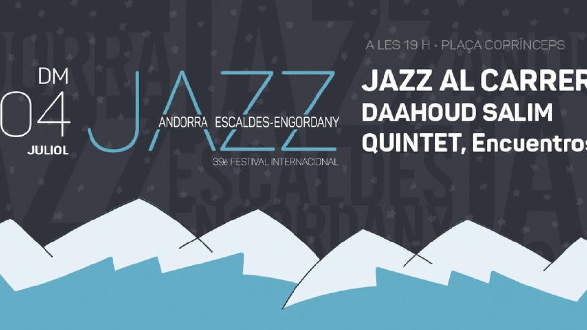 Cartell Jazz al carrer