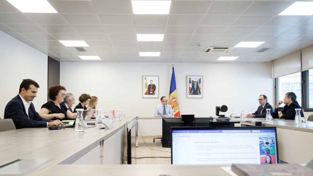 Reunió per al pacte d'estat amb la Unió Europea