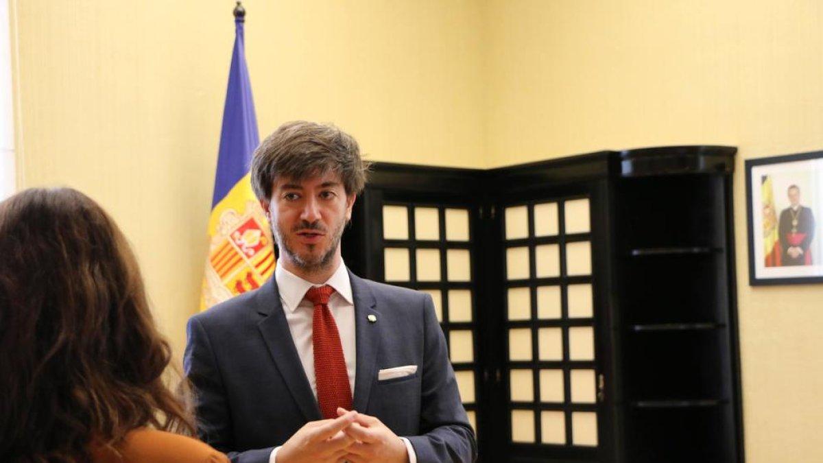 El síndic general, Carles Ensenyat