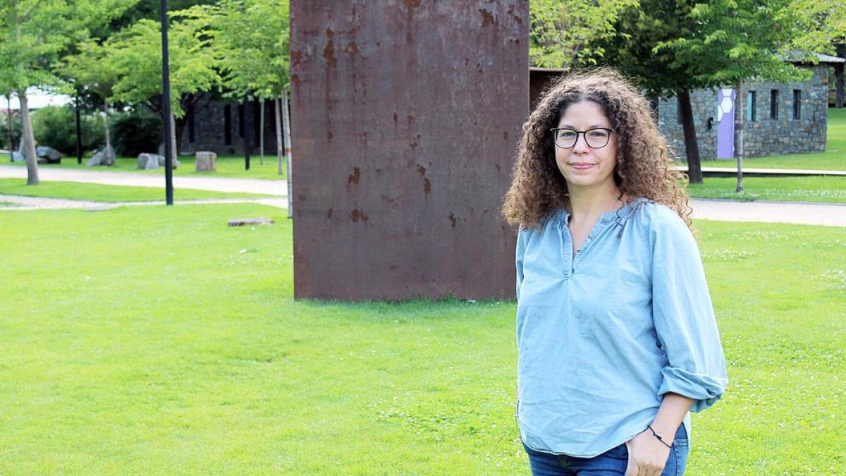 Patricia Bragança al centre de la capital.