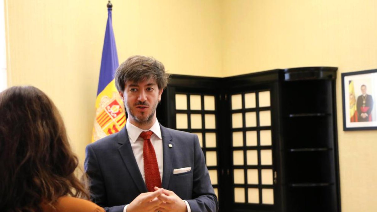 El síndic general, Carles Ensenyat.